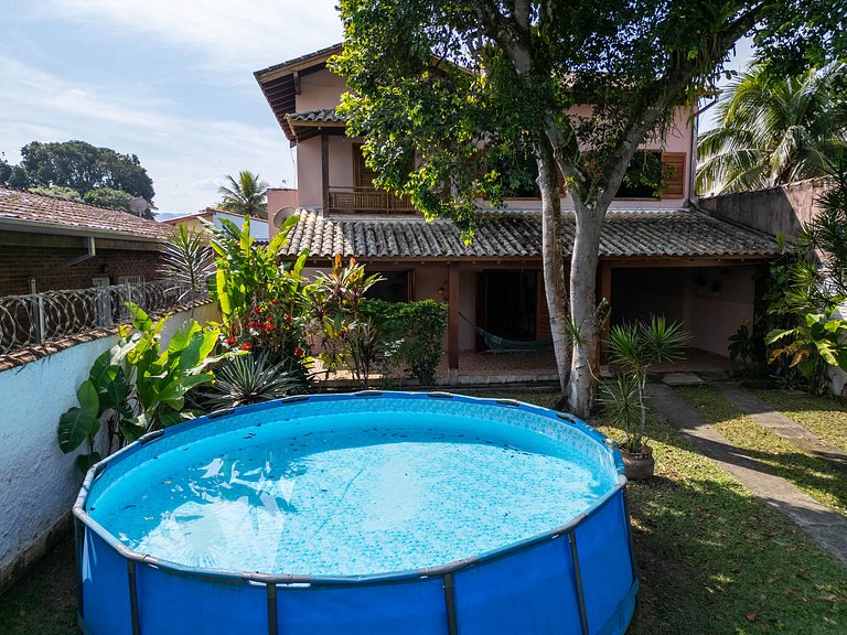 BA19 Casa Caraguatatuba 200 m da Praia com Piscina