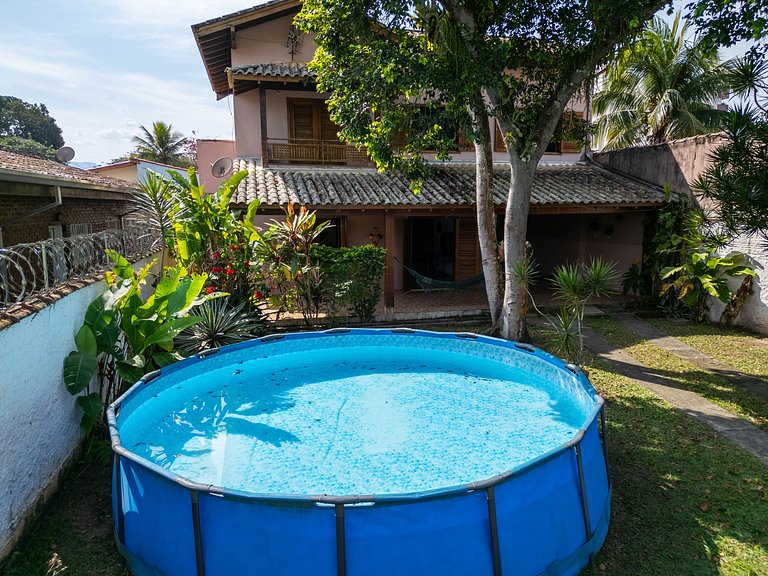BA19 Casa Caraguatatuba 200 m da Praia com Piscina