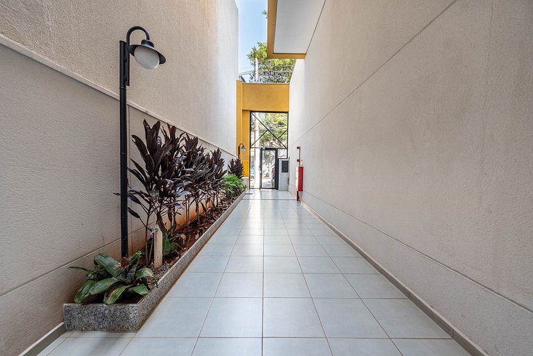 BA76 Seu refúgio em SP: Studio com estilo na Liberdade