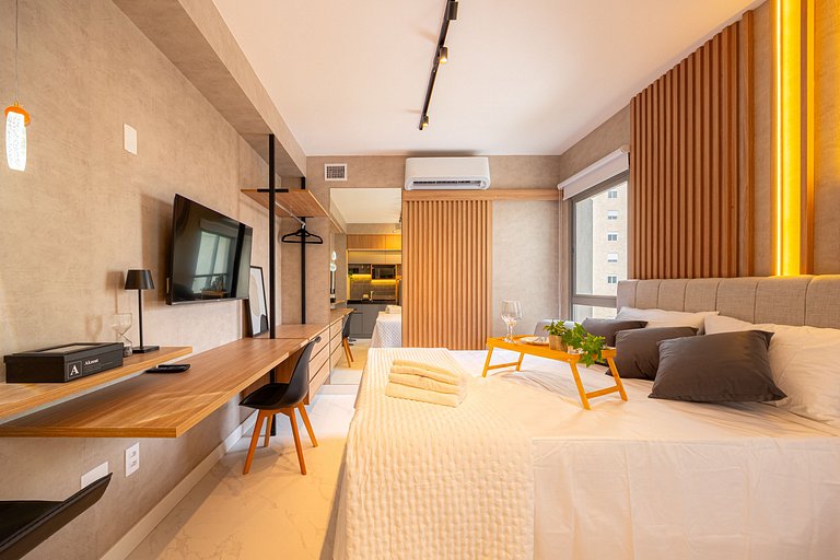 BA81 Refúgio na Vila Mariana Com Banheira | Ibira