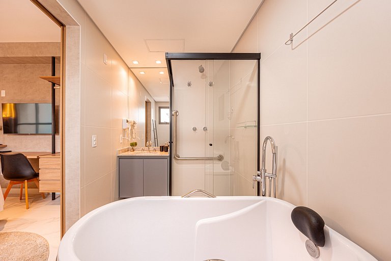 BA81 Refuge In SP With Bathtub | Vila Mariana