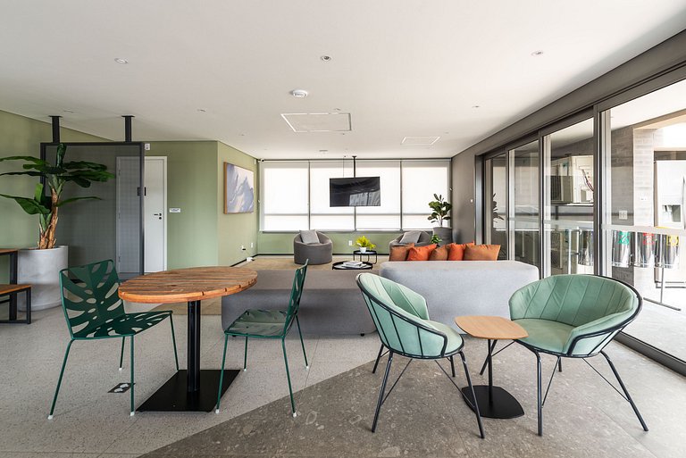 2 Min Allianz Parque - Studio Design | 3 Pessoas