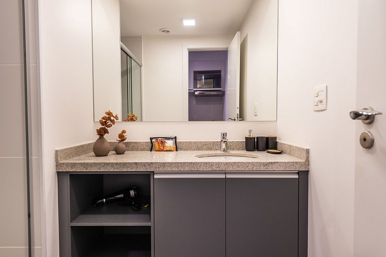 BA86 Studio Charmoso Moema | Aeroporto Congonhas