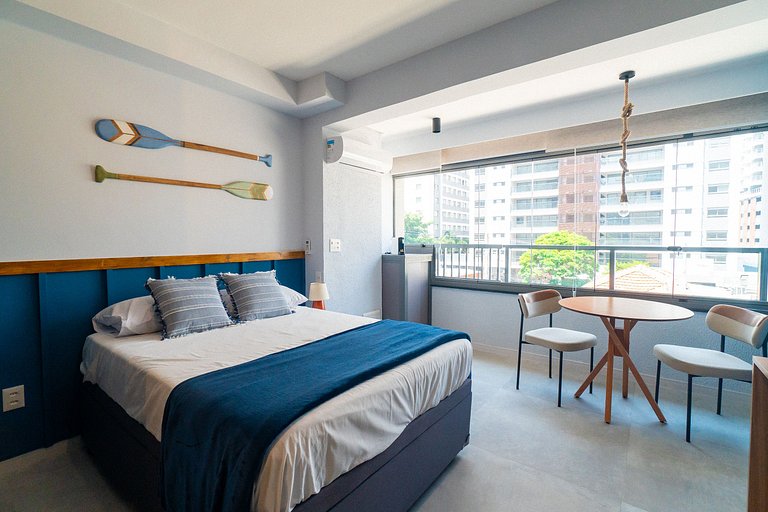 BA91 Studio Vila Mariana Premium | Cowork & Pool