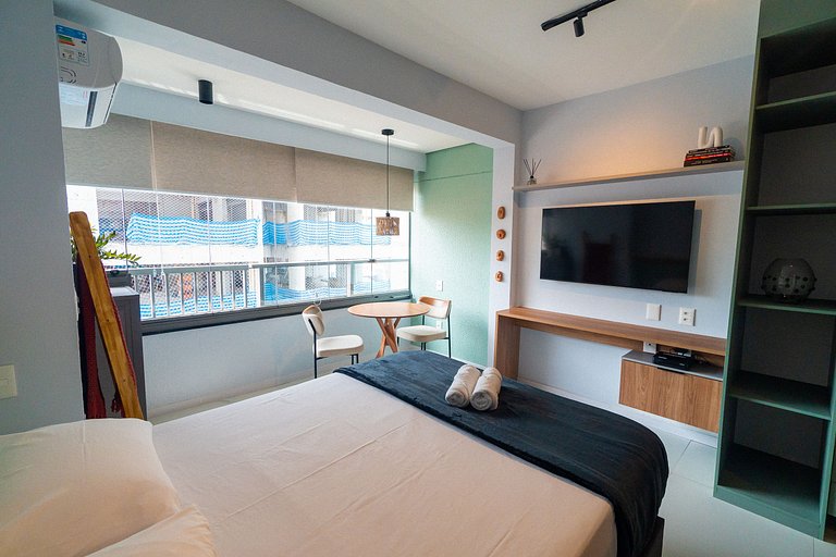 BA90 Studio Premium Vila Mariana | Piscina & Gym