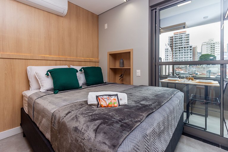 BA95 Studio Premium Ibirapuera | Gym & Piscina