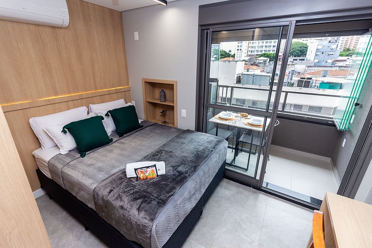 BA95 Studio Premium Ibirapuera | Gym & Piscina