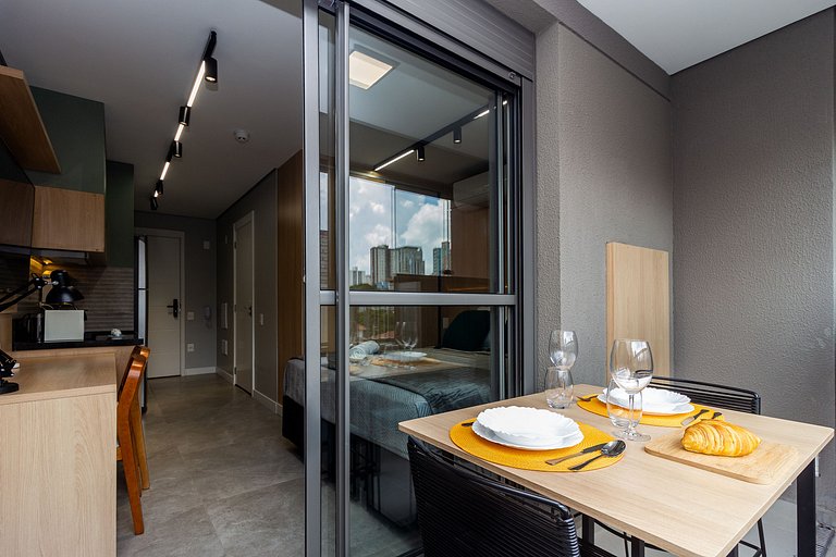 BA95 Studio Premium Ibirapuera | Gym & Piscina