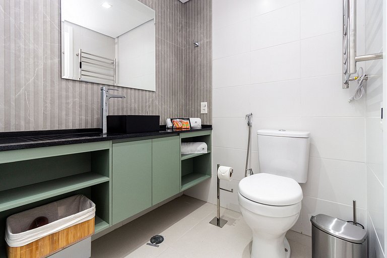 BA95 Studio Premium Ibirapuera | Gym & Piscina
