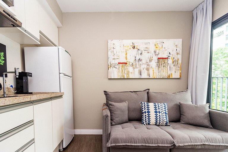 BA92 Apartamento Walk| Metrô Moema | 3km Congonhas