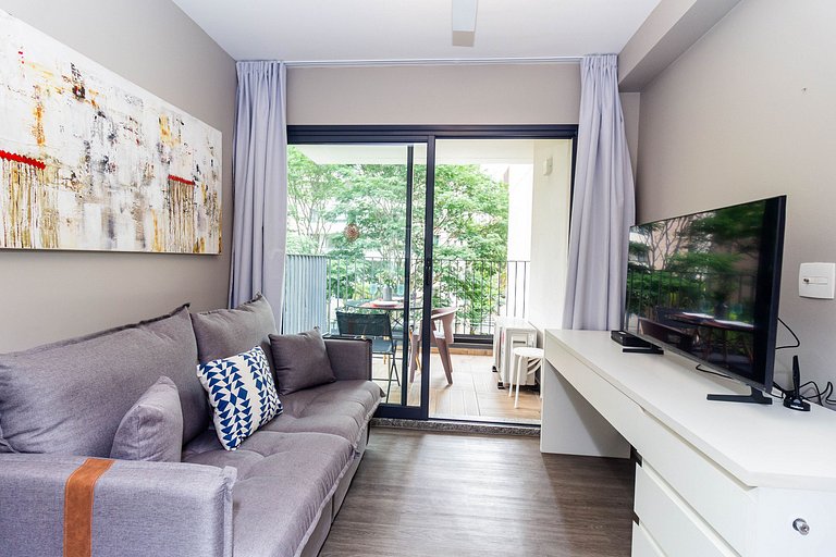 BA92 Apartamento Walk| Metrô Moema | 3km Congonhas