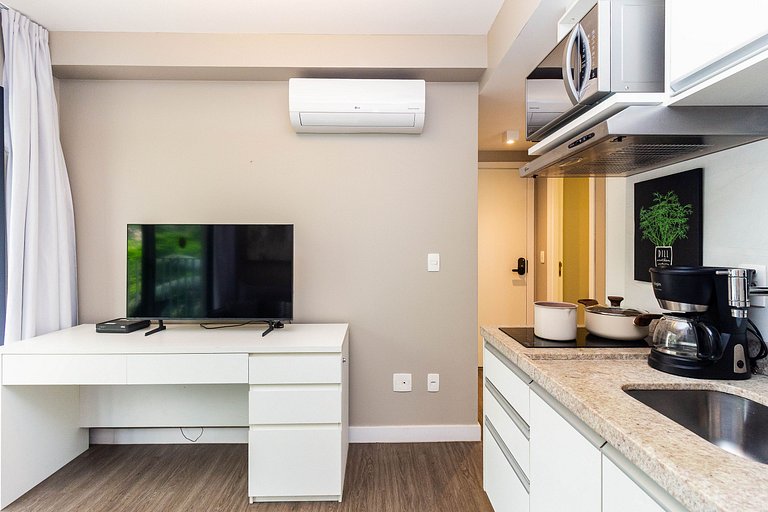 BA92 Apartamento Walk| Metrô Moema | 3km Congonhas