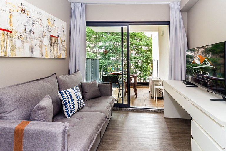 BA92 Apartamento Walk| Metrô Moema | 3km Congonhas