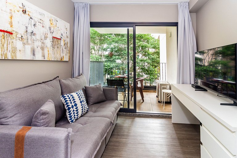 BA92 Apartamento Walk| Metrô Moema | 3km Congonhas