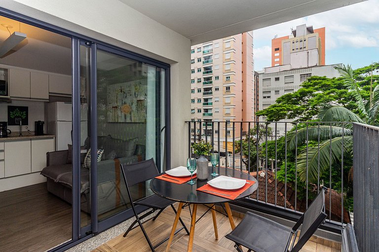 BA92 Apartamento Walk| Metrô Moema | 3km Congonhas
