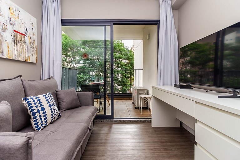 BA92 Apartamento Walk| Metrô Moema | 3km Congonhas