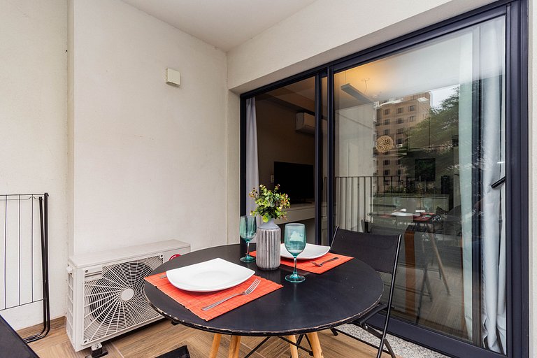 BA92 Apartamento Walk| Metrô Moema | 3km Congonhas