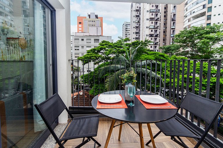 BA92 Apartamento Walk| Metrô Moema | 3km Congonhas