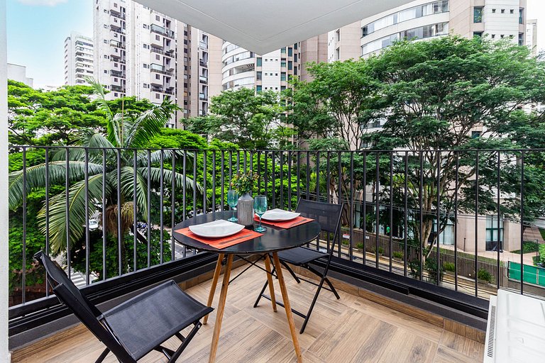 BA92 Apartamento Walk| Metrô Moema | 3km Congonhas