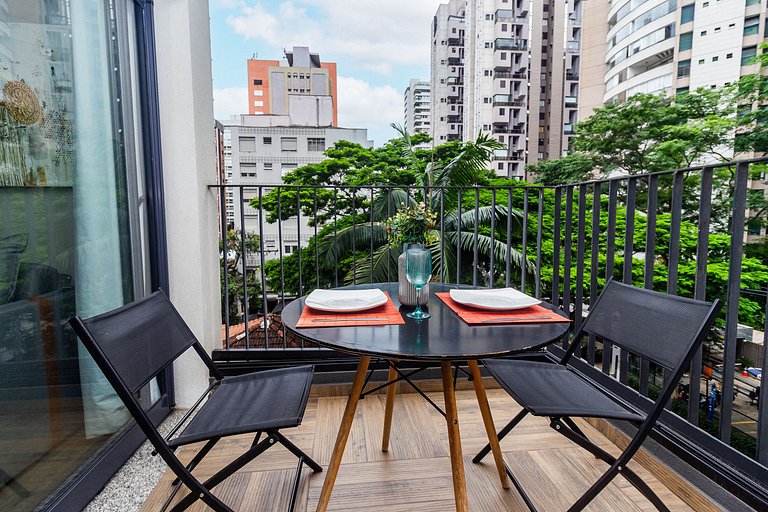 BA92 Apartamento Walk| Metrô Moema | 3km Congonhas