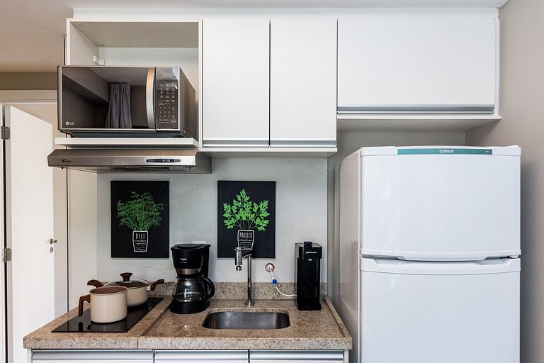 BA92 Apartamento Walk| Metrô Moema | 3km Congonhas