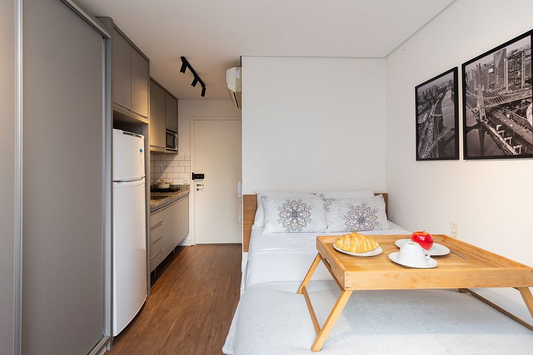 BA102 Studio With Pool and Gym in Bela Vista