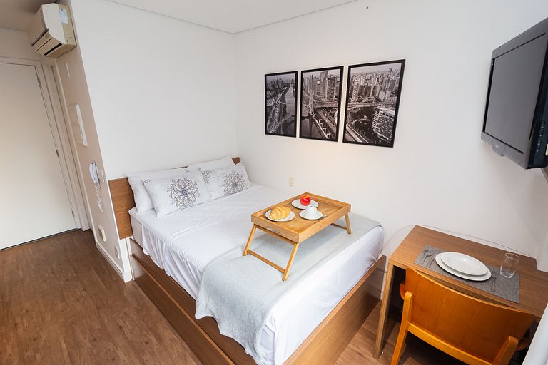 BA102 Studio With Pool and Gym in Bela Vista