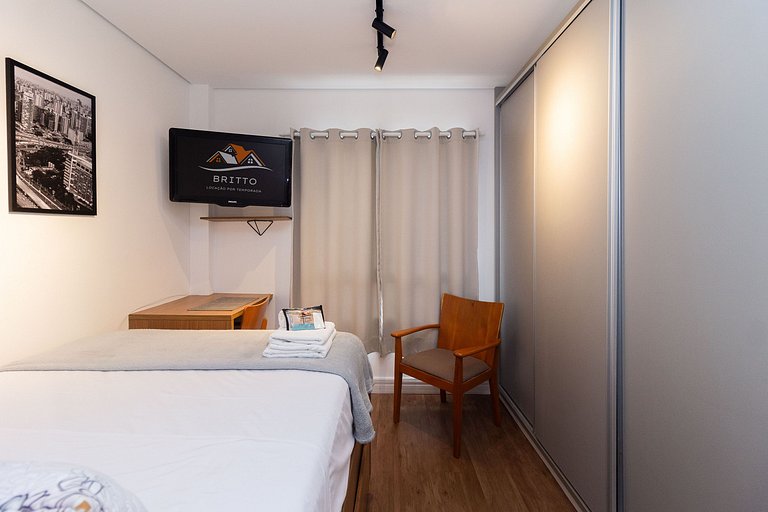 BA102 Studio With Pool and Gym in Bela Vista