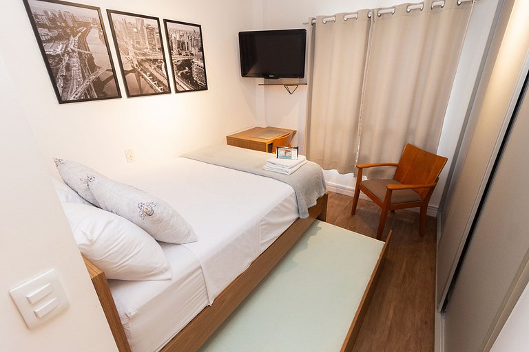 BA102 Studio With Pool and Gym in Bela Vista