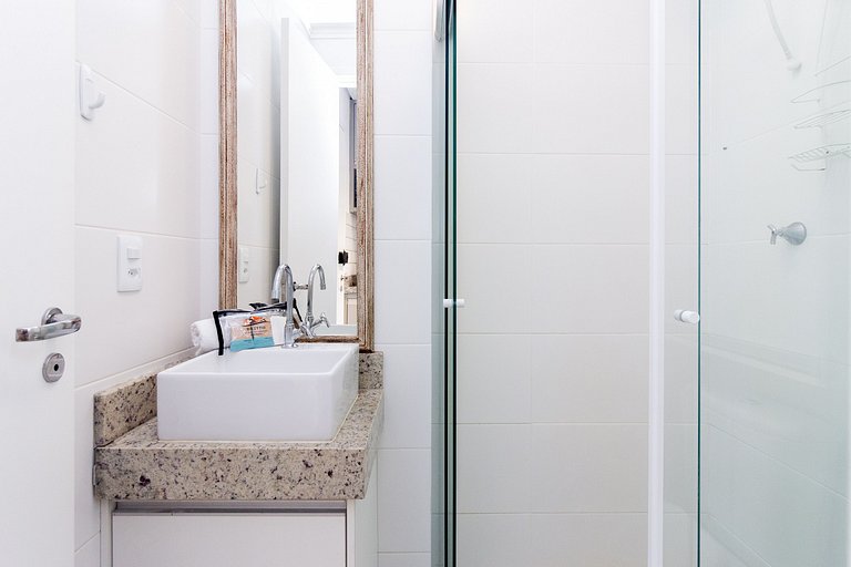 BA102 Studio Bela Vista Com Piscina e Academia