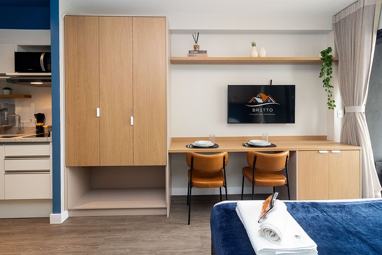 BA97 Studio Walk Moema | Coworking | 3km Congonhas