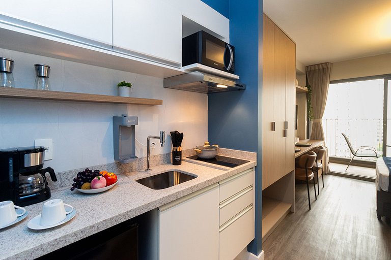 BA97 Studio Walk Moema | Coworking | 3km Congonhas