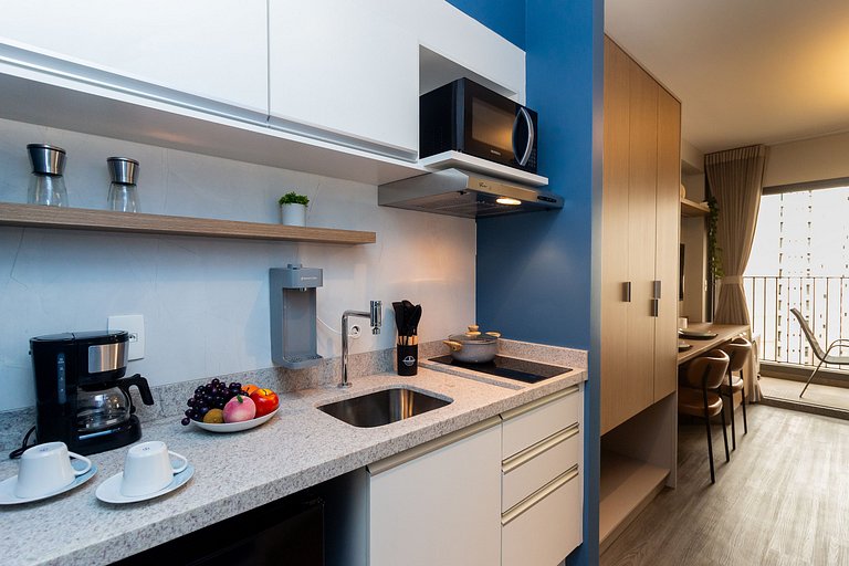 BA97 Studio Walk Moema | Coworking | 3km Congonhas