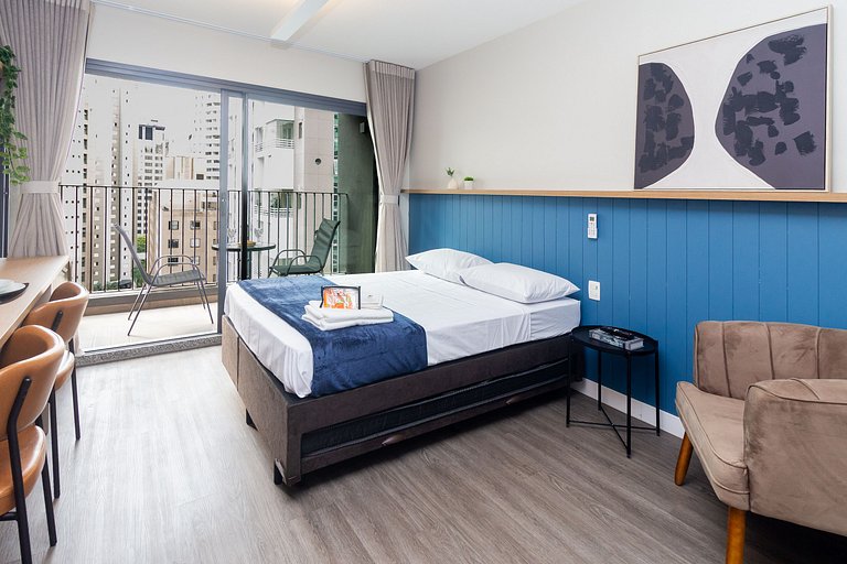 BA97 Studio Walk Moema | Coworking | 3km Congonhas