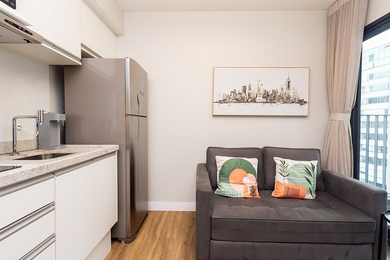 BA98 Moema Subway | 3km from Congonhas | Coworking