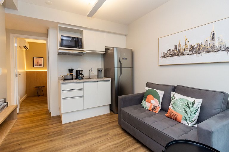 BA98 Moema Subway | 3km from Congonhas | Coworking