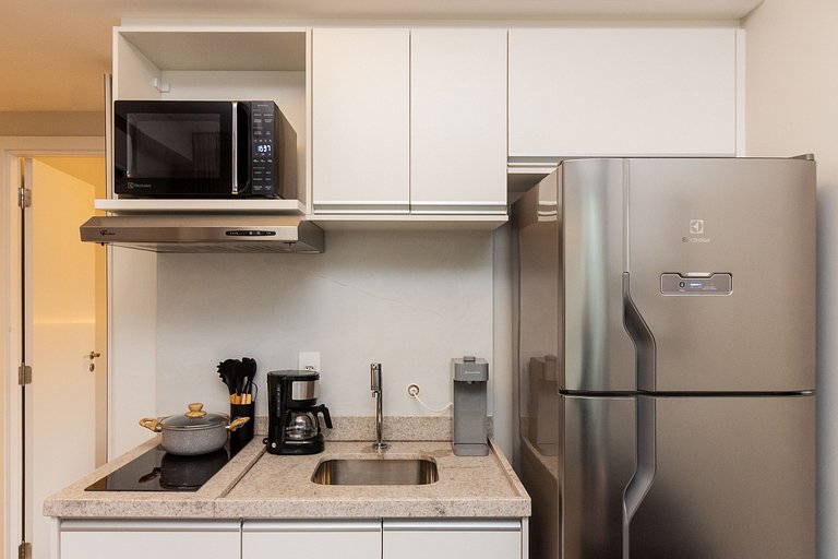 BA98 Apartamento Metrô Moema Congonhas | Coworking