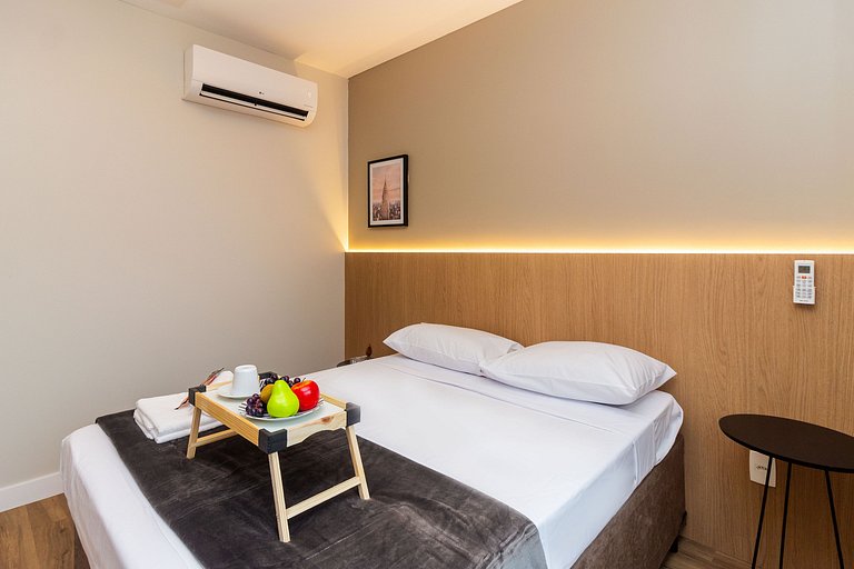 BA98 Apartamento Metrô Moema Congonhas | Coworking