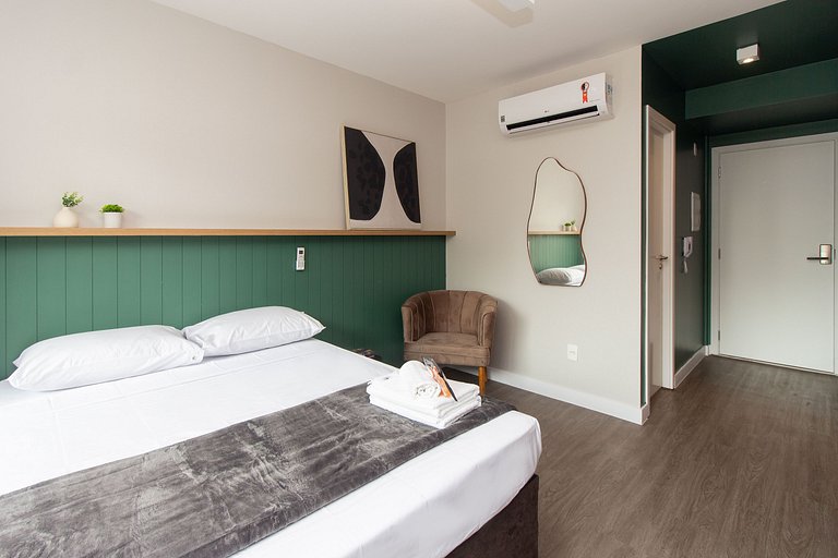 BA99 Charming Studio High Floor Moema | Congonhas