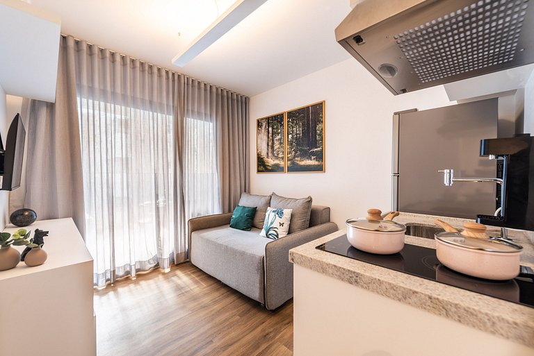 BA85 Apartamento Walk| Metrô Moema | 3km Congonhas