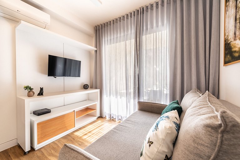BA85 Apartamento Walk| Metrô Moema | 3km Congonhas