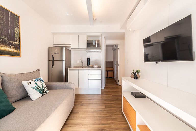 BA85 Apartamento Walk| Metrô Moema | 3km Congonhas