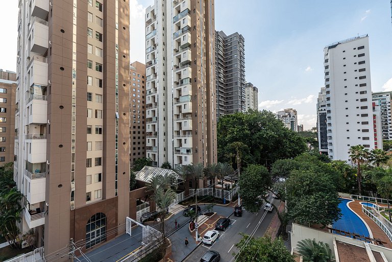 BA85 Apartamento Walk| Metrô Moema | 3km Congonhas