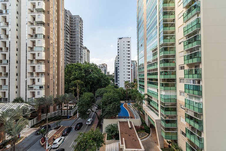BA85 Apartamento Walk| Metrô Moema | 3km Congonhas