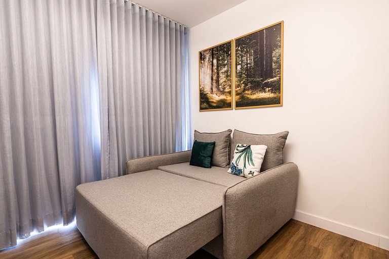 BA85 Apartamento Walk| Metrô Moema | 3km Congonhas