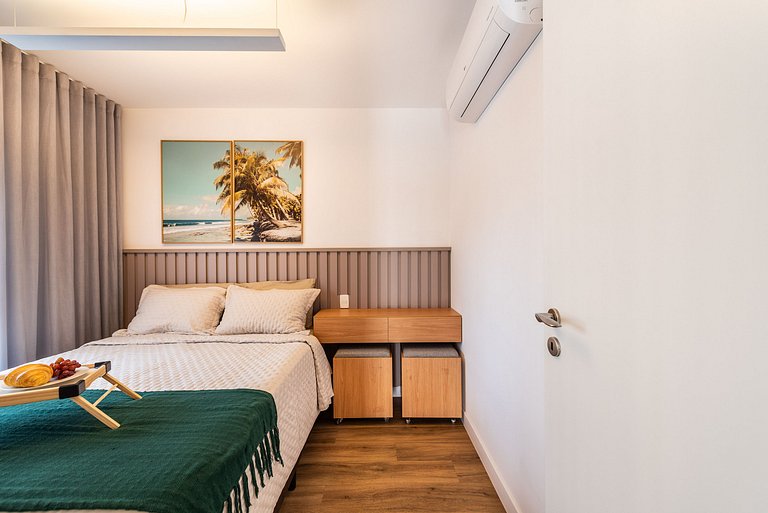 BA85 Apartamento Walk| Metrô Moema | 3km Congonhas
