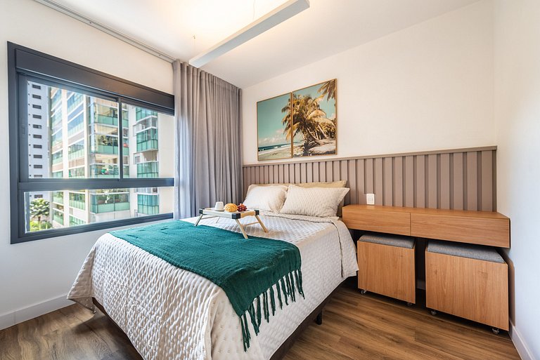 BA85 Apartamento Walk| Metrô Moema | 3km Congonhas