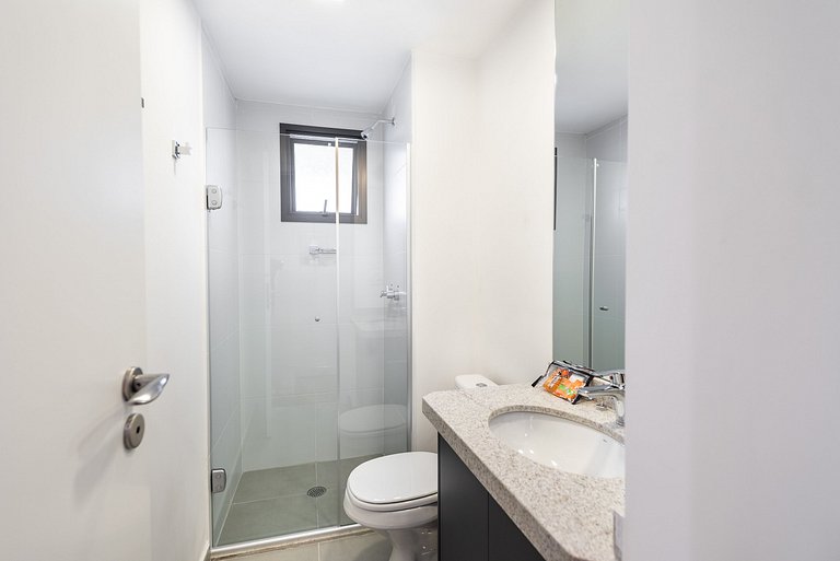 BA85 Apartamento Walk| Metrô Moema | 3km Congonhas