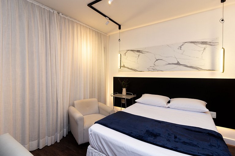 BA104 Studio Charmoso Andar Alto Moema | Congonhas