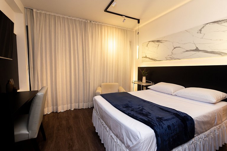 BA104 Charming Studio High Floor Moema | Congonhas